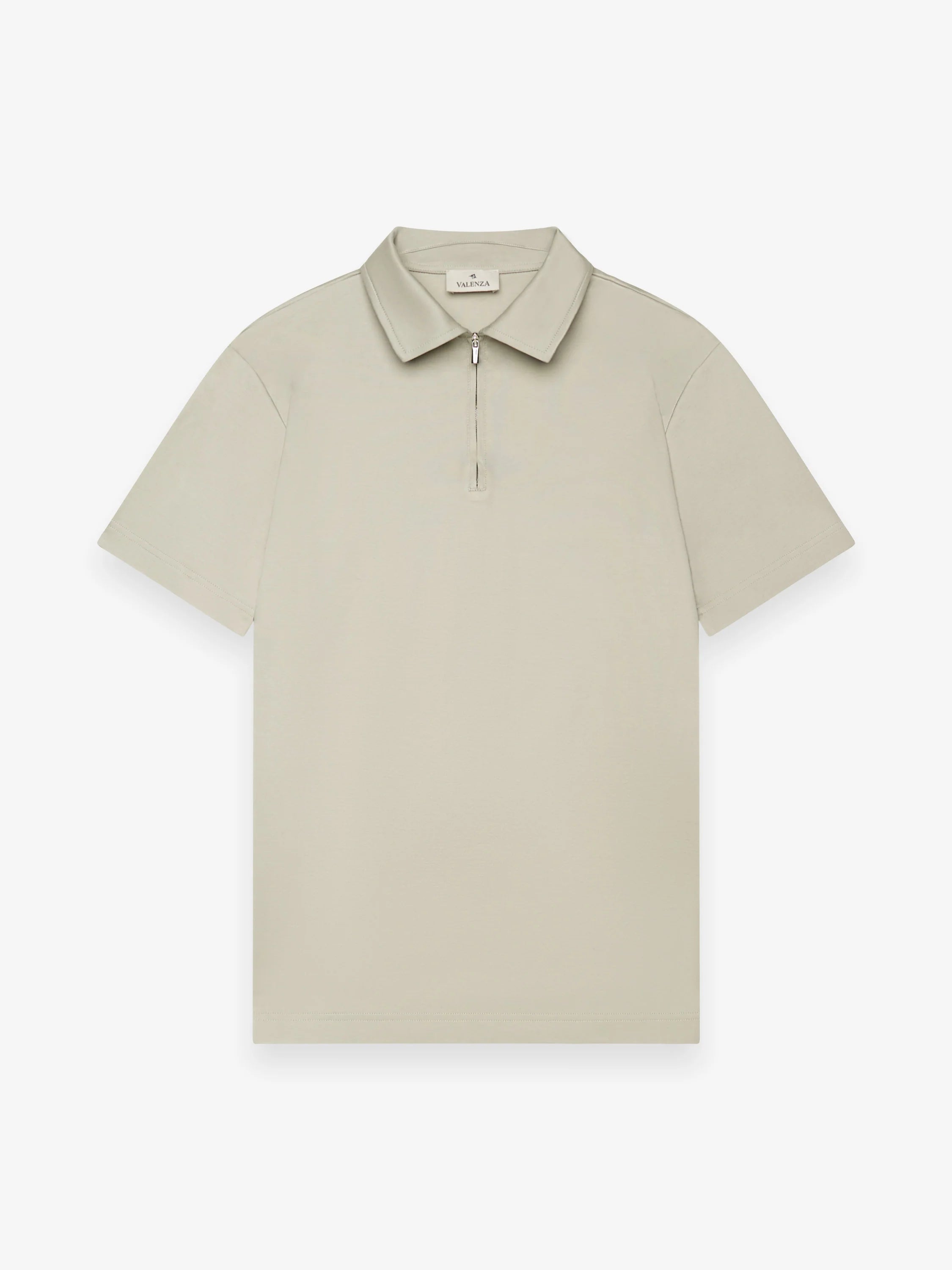 Valenza | Supima Polo Zip Collar
