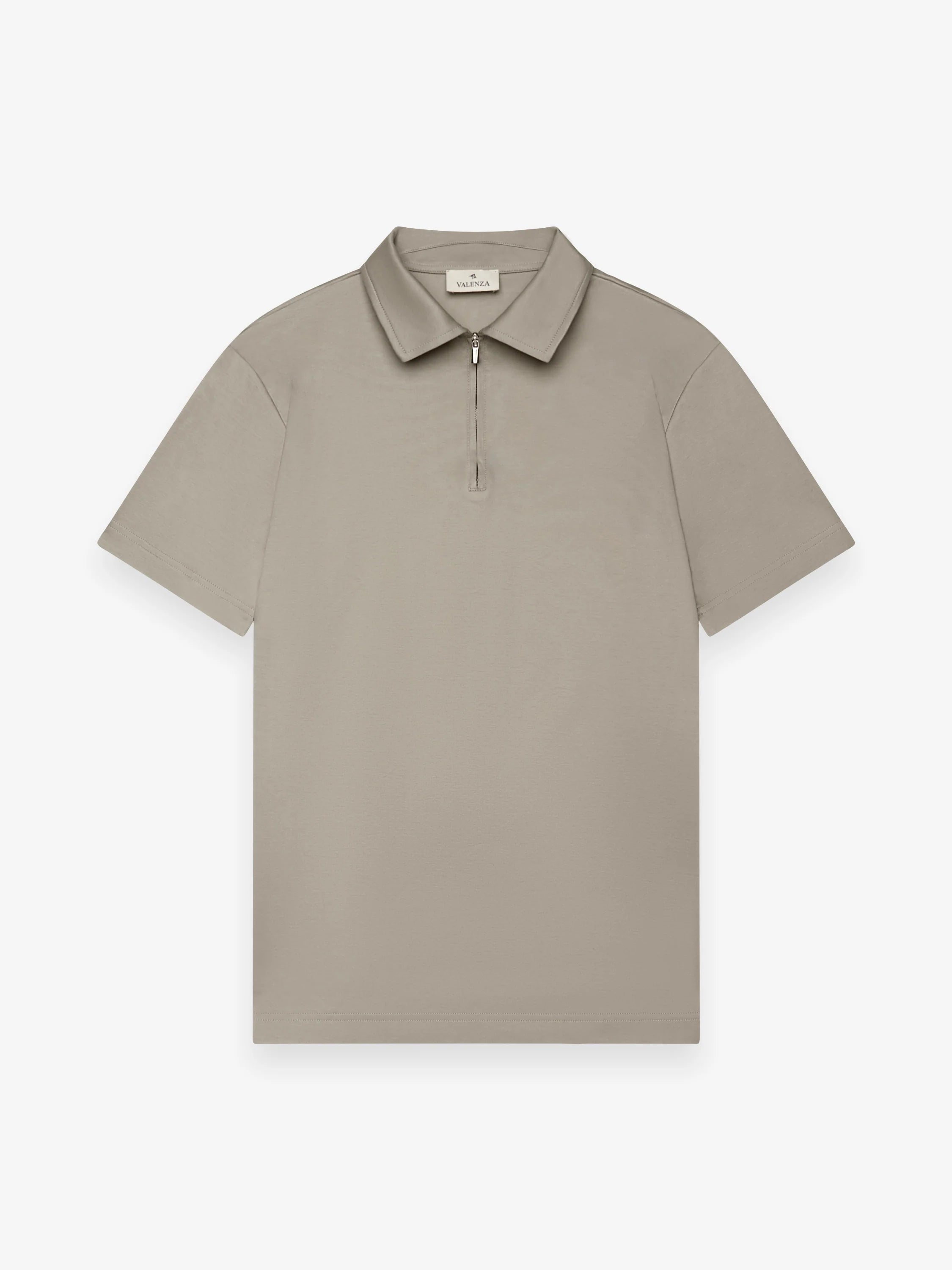 Valenza | Supima Polo Zip Collar