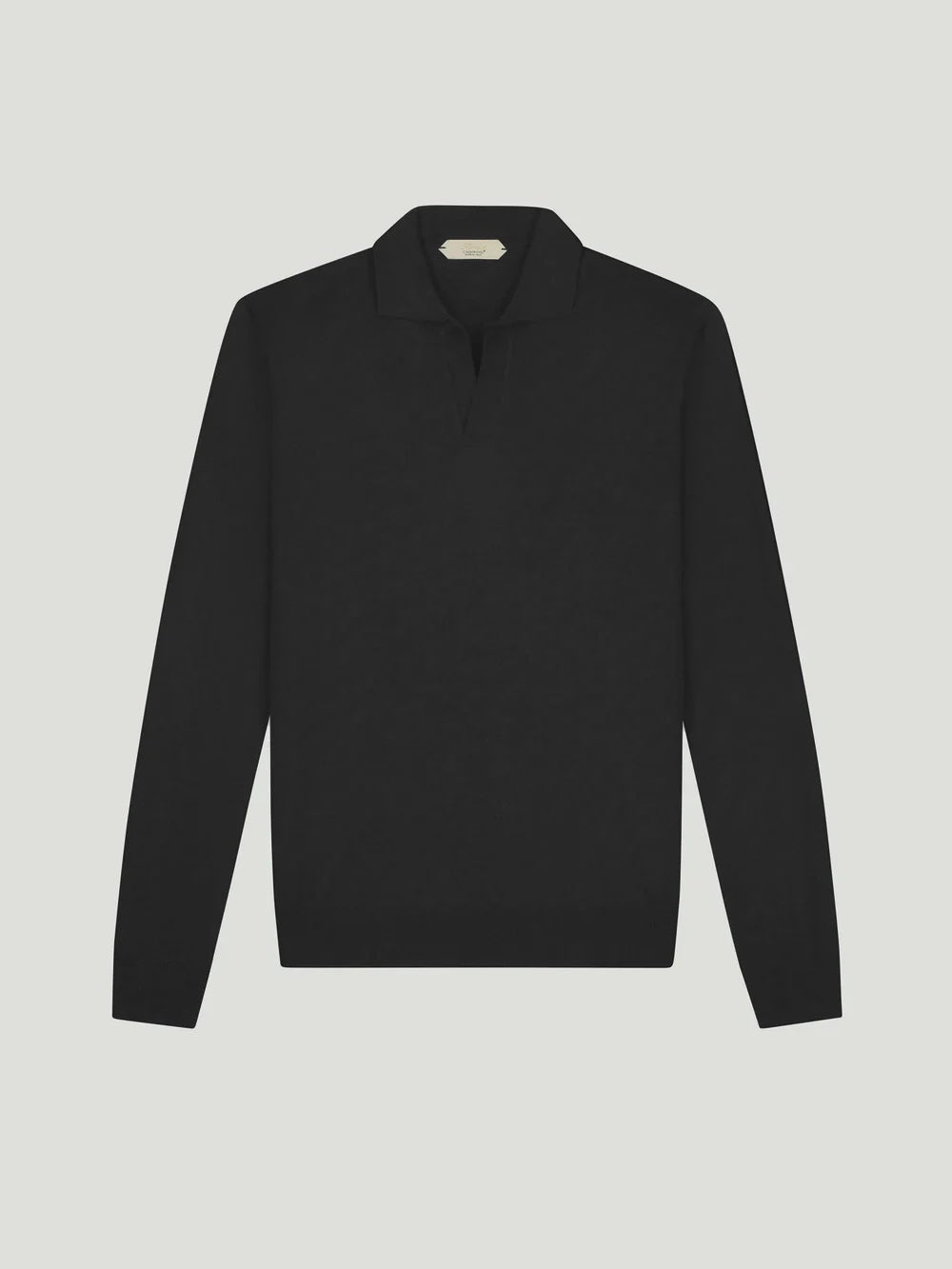 Aurélien | Extrafine Merino Buttonless Polo
