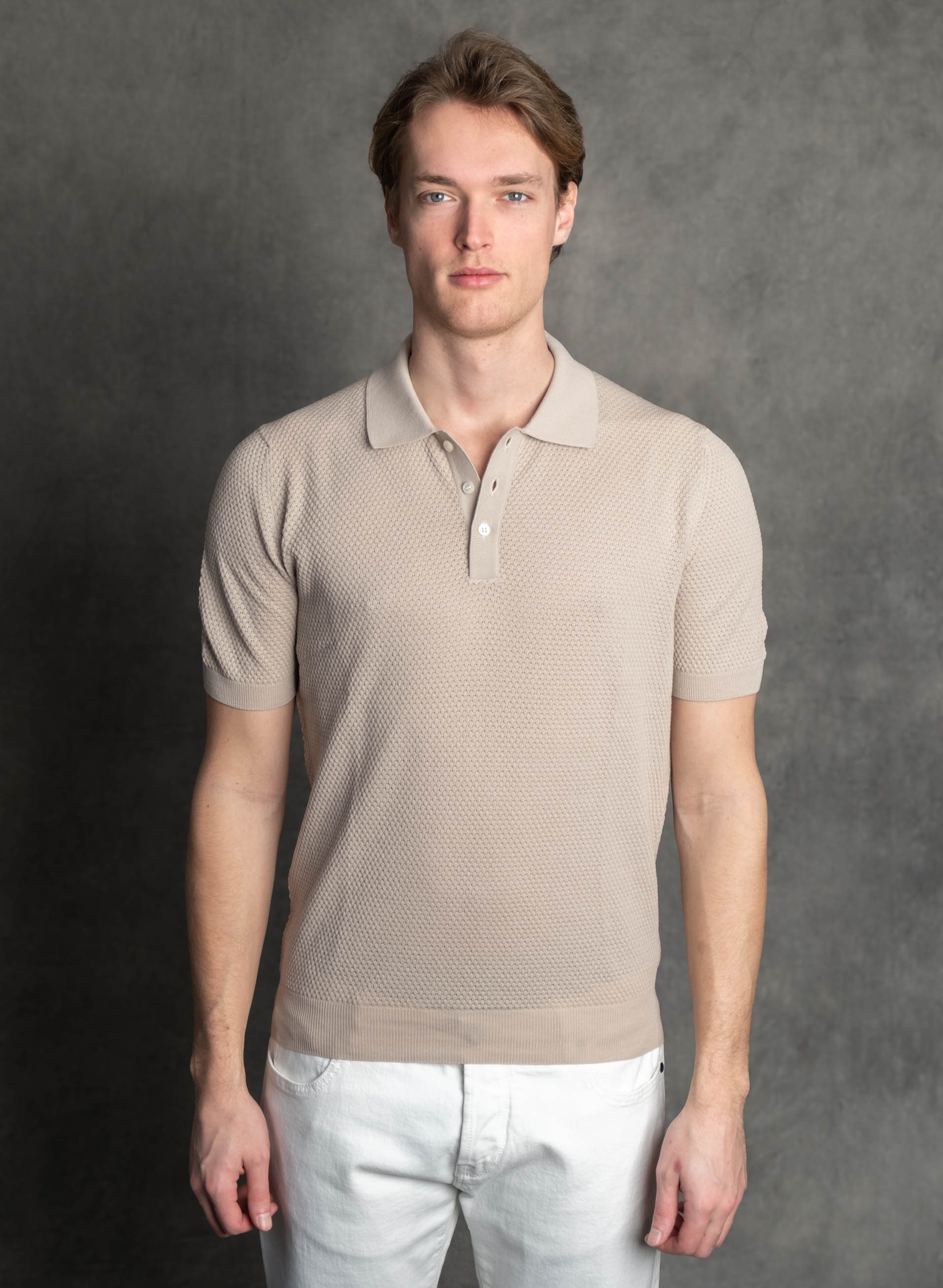 Luigi's Italian Knitwear | Knitted Cruise Polo
