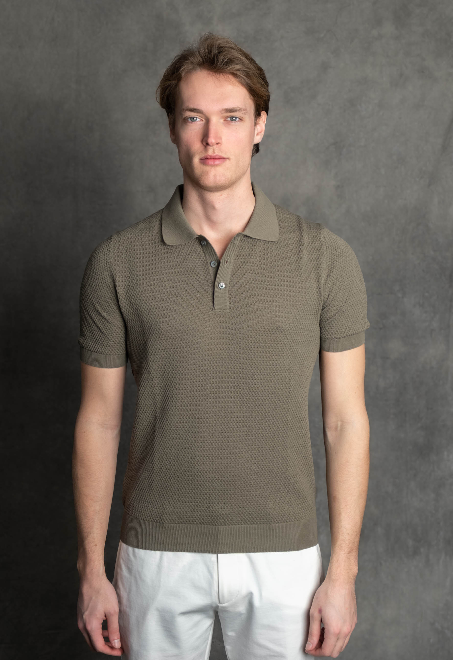 Luigi's Italian Knitwear | Knitted Cruise Polo