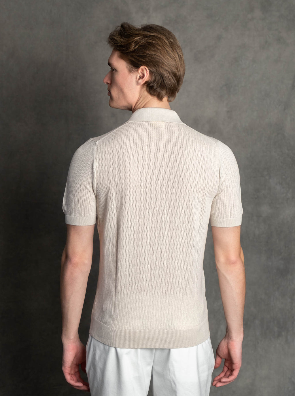 Luigi's Italian Knitwear | Knitted Vest Short Sleeve