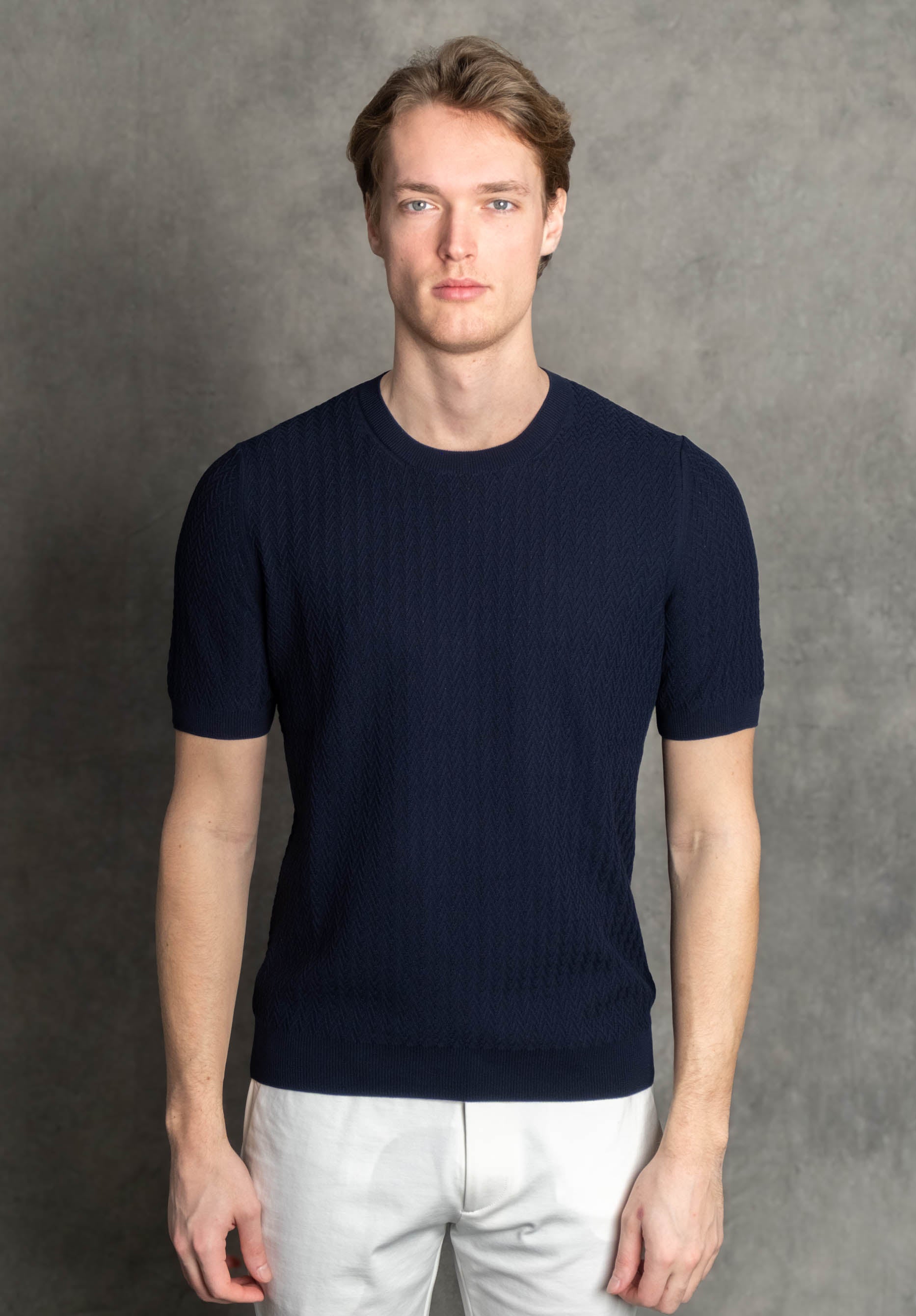Luigi's Italian Knitwear | Knitted T-Shirt