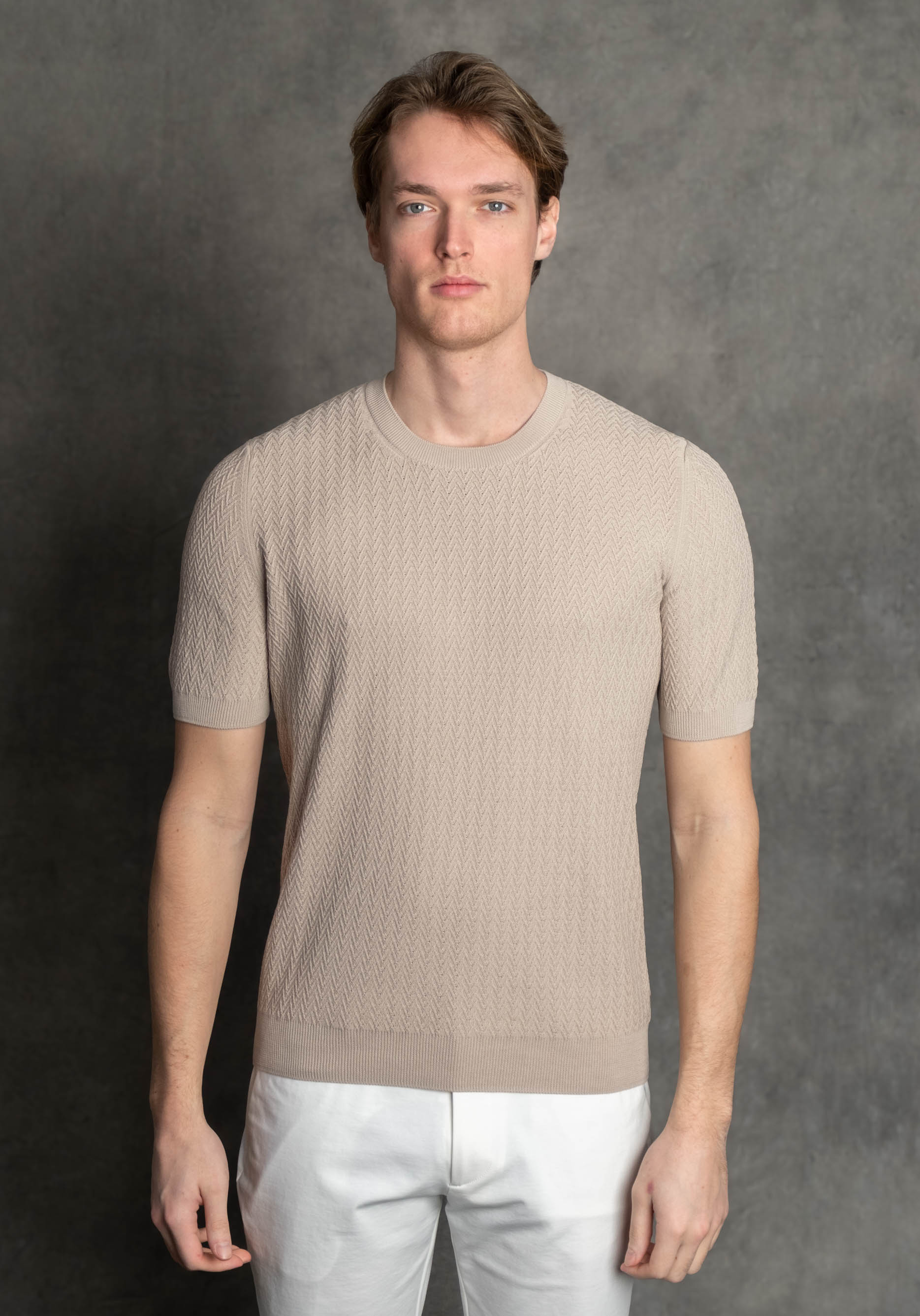 Luigi's Italian Knitwear | Knitted T-Shirt