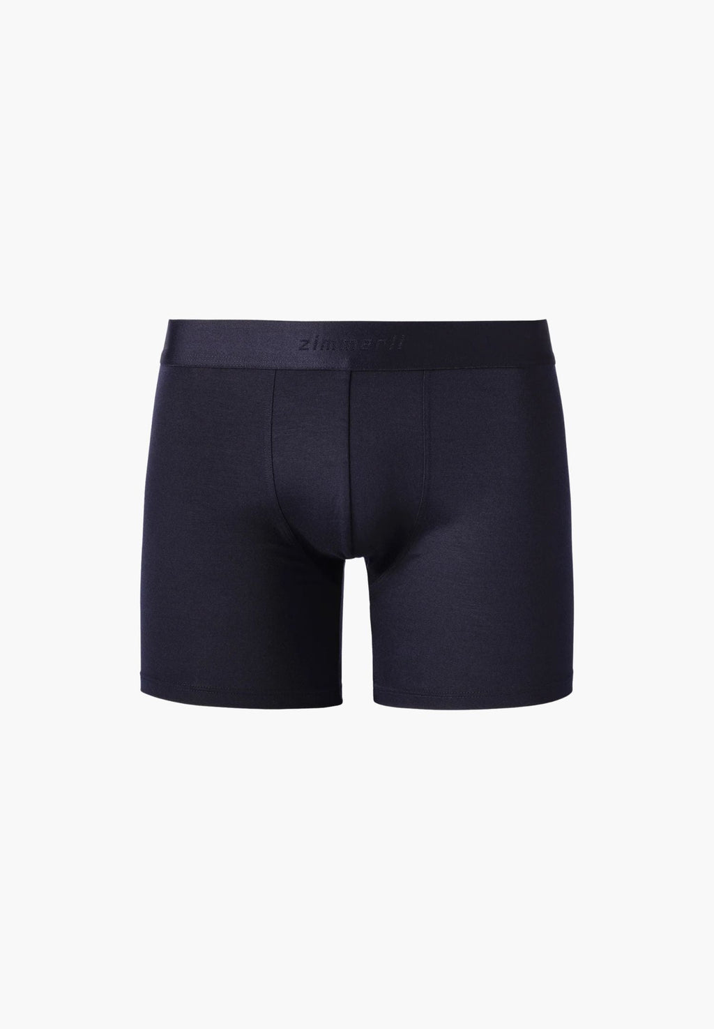 Zimmerli Pureness boxer brief met langer been in navy