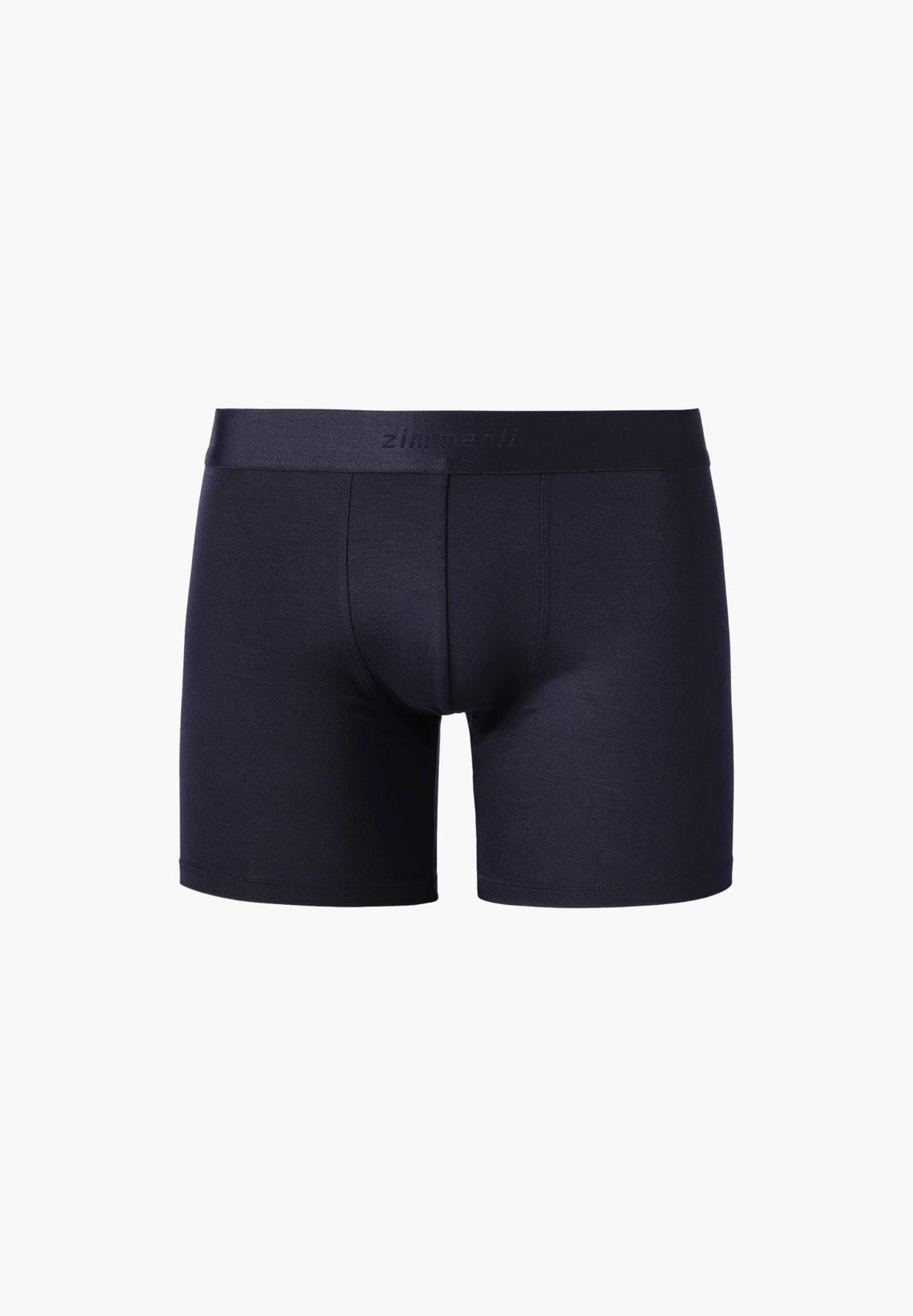 Zimmerli Pureness boxer brief met langer been in navy