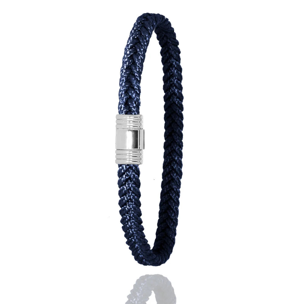 Albanu | Armband Cord met stalen sluiting